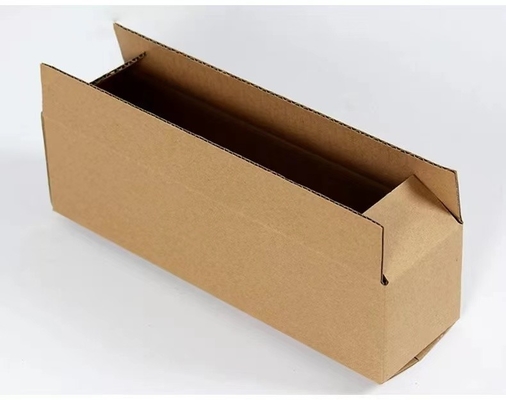 Caja de envío acanalada de papel cuboide de los muebles de las cajas de Kraft los 9cmx9cmx27cm