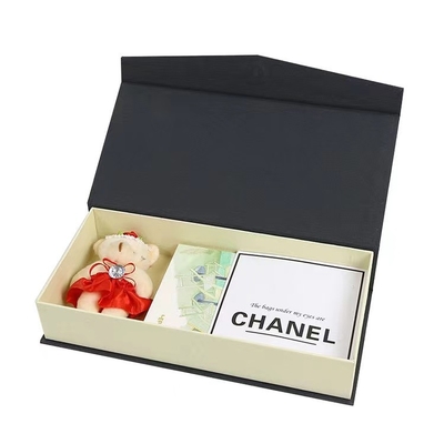 Caja de regalo plegable plana superior elegante biodegradable de la caja de papel de la boda de la dama de honor