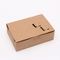 Caja de embalaje de papel kraft de estampado en caliente con color de impresión CMYK / Pantone