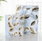 Bolsa de papel comercial floral reciclable modificada para requisitos particulares del bolso que hace compras de Kraft