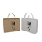 128gsm-350gsm Art Paper Shopping Bag Simple frota ligeramente la impresión de bolsos de ultramarinos del papel de Brown