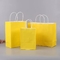 Bolsos de ultramarinos de papel de encargo de Logo Printed Paper Shopping Bags con las manijas