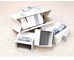 Cajas de regalo blancas de Grey Kraft Paper Jewelry del collar del ODM pequeñas con el cajón