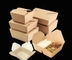 750ml al bocadillo biodegradable 2000ml encajona los envases de comida disponibles amistosos de Eco