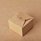 El jabón 350gsm que empaqueta la caja de papel de Kraft recicla la caja hecha a mano del arte de la cartulina del vintage