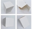 El pequeño llano modificado para requisitos particulares recicló la caja de torta blanca de papel 10x10x7 de la caja de regalo