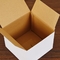 cajas de cartón blancas 250gsm el 12x12x12cm los 24x24x24cm el 10.3x10.3x11cm